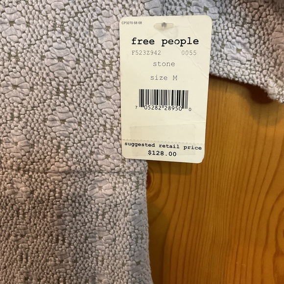 NWT Free People Lady Pucker Scoop Back Dress Size M* - Picture 4 of 7